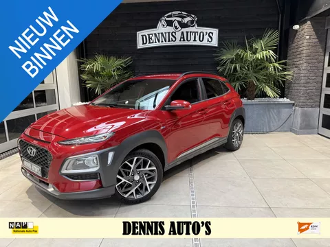 Hyundai Kona 1.6 GDI HEV Premium Luxe Uitvoering!